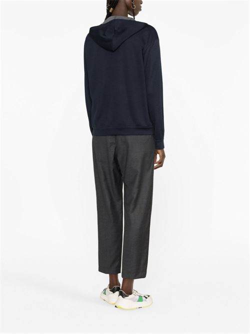 Cotton and Silk Sweatshirt BRUNELLO CUCINELLI | MD828SB806C8366